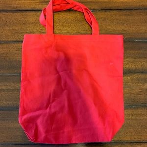 Red Canvas Bag